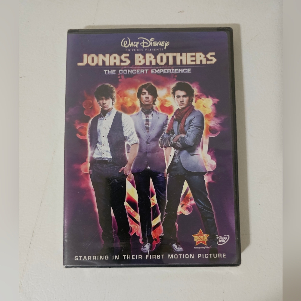 Jonas Brothers - The Concert Experience (DVD, 2009, 2-Disc Set New